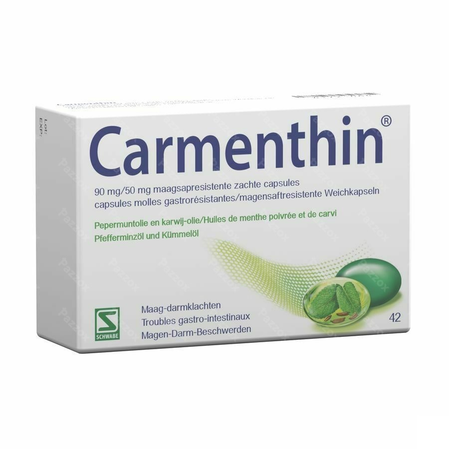 Carmenthin® 42 Maagsapresistente Zachte Capsules 