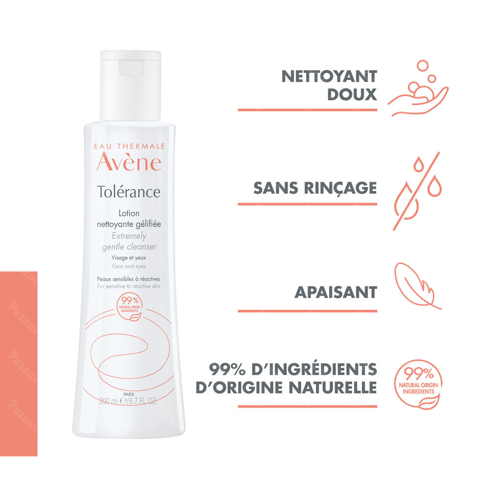 Avène Tolérance Lotion Nettoyante Gélifiée 200ml