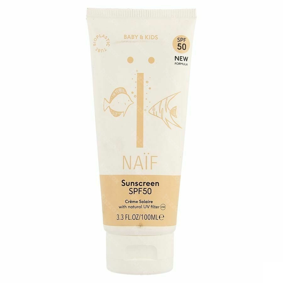 Naïf Zonnebrand Crème Baby en Kids SPF50 100ml