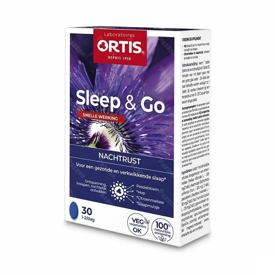 Ortis Sleep & Go 30 Tabletten