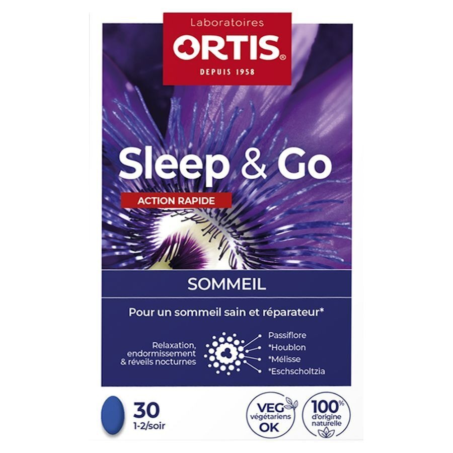 Ortis Sleep & Go 30 Comprimés
