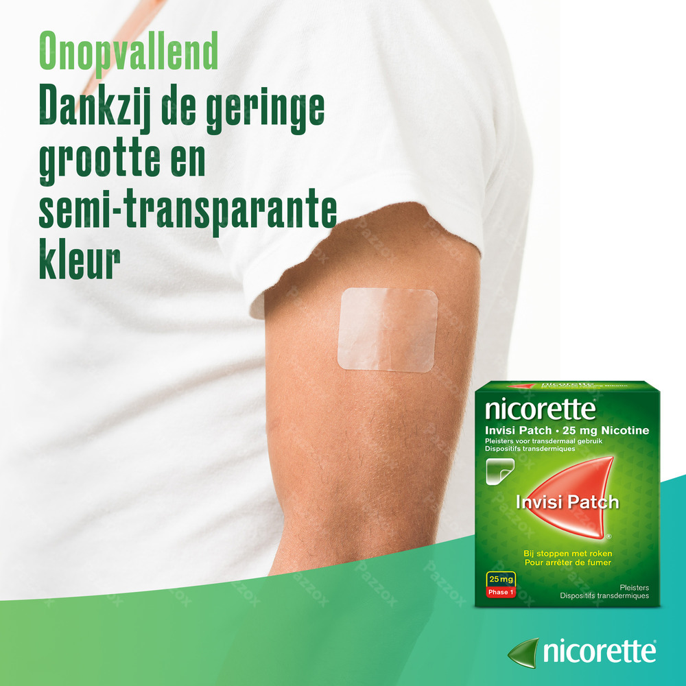 Nicorette Invisi 25mg 28  Patches