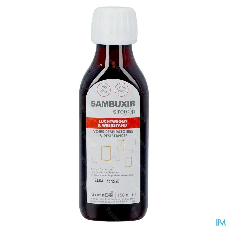 Soria Sambuxir Sirop 150ml Nf Rempl.2563781