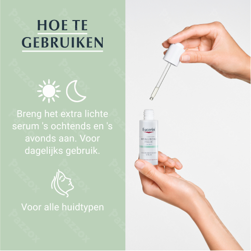 Eucerin Hyaluron-Filler 3x Effect Huidverfijnend Serum Rimpels Lijntjes en Poriën 30ml
