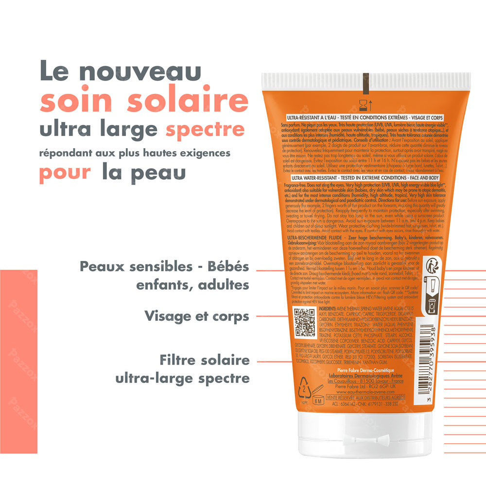 Avène Soleil Intense Protect SPF50+ Fluide 150ml