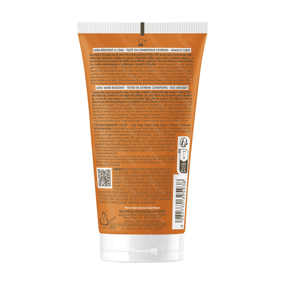 Avène Soleil Intense Protect SPF50+ Fluide 150ml