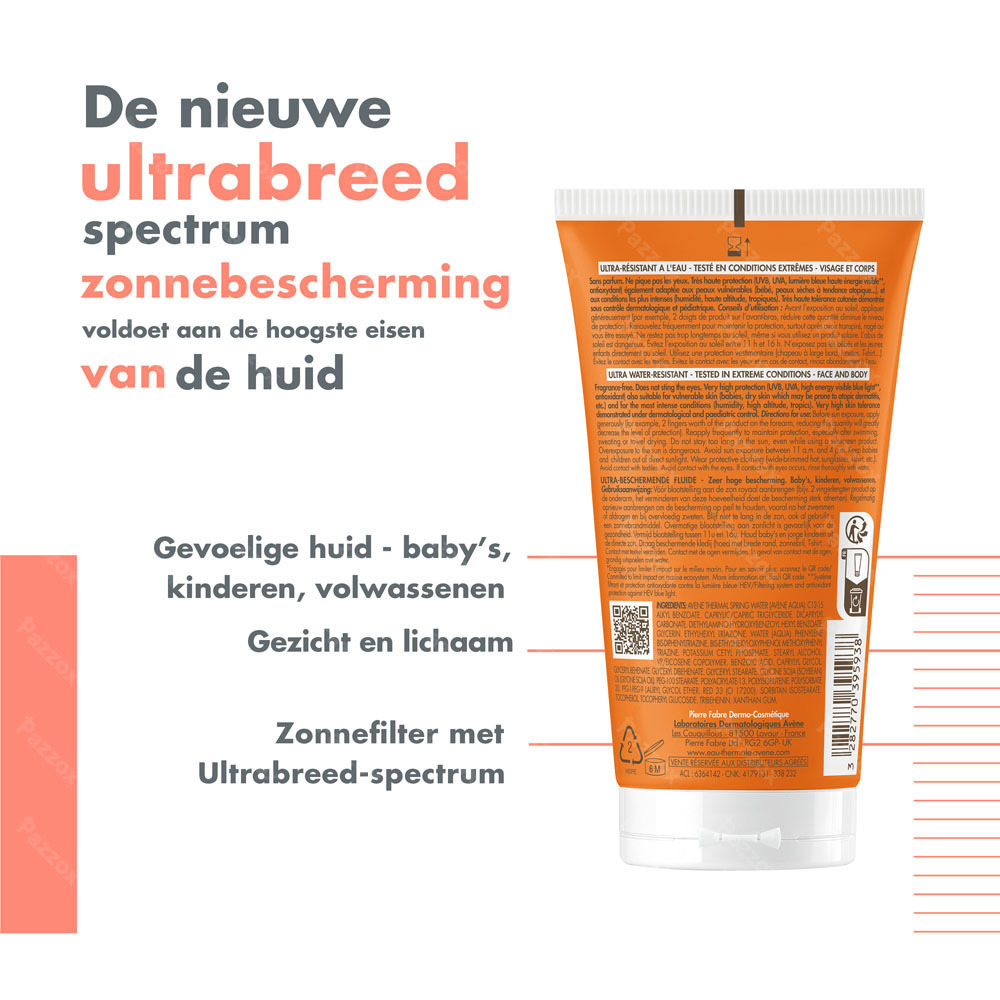 Avène Soleil Intense Protect SPF50+ Fluide 150ml