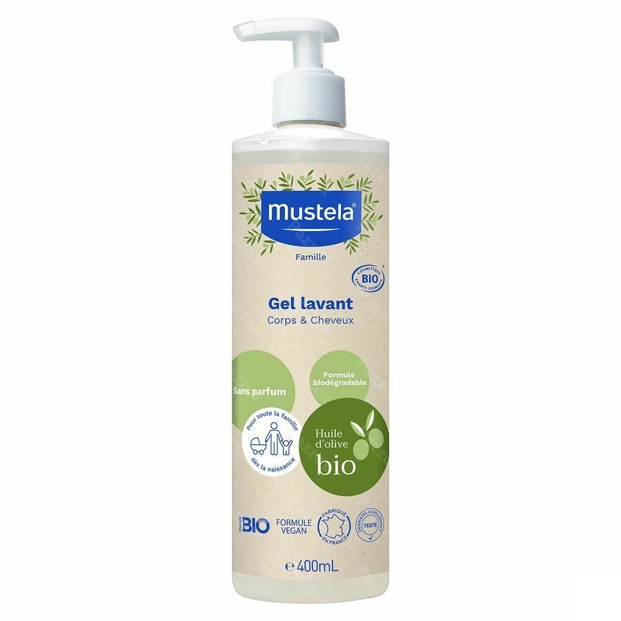 Mustela Fam Bio Gel Lavant 400ml