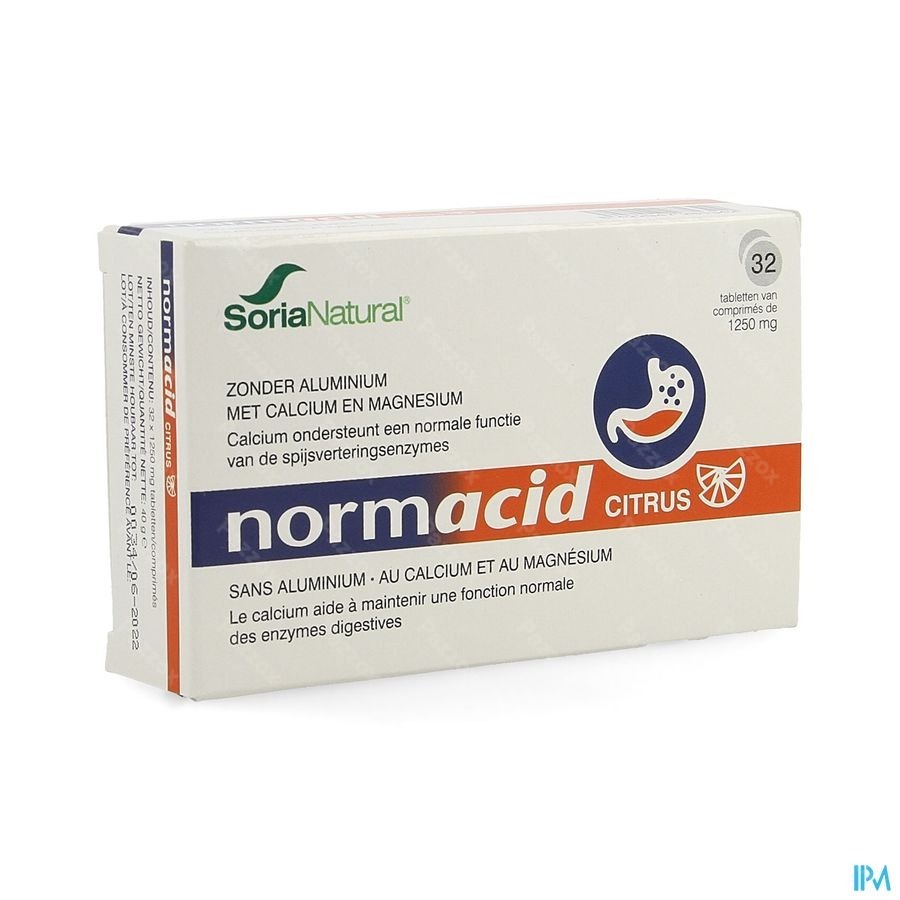Soria Normacid 32 Comprimés
