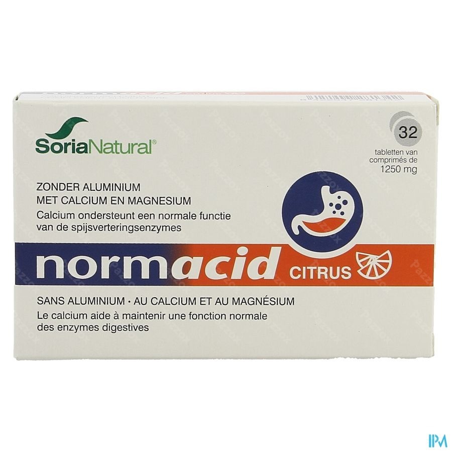 Soria Normacid 32 Comprimés