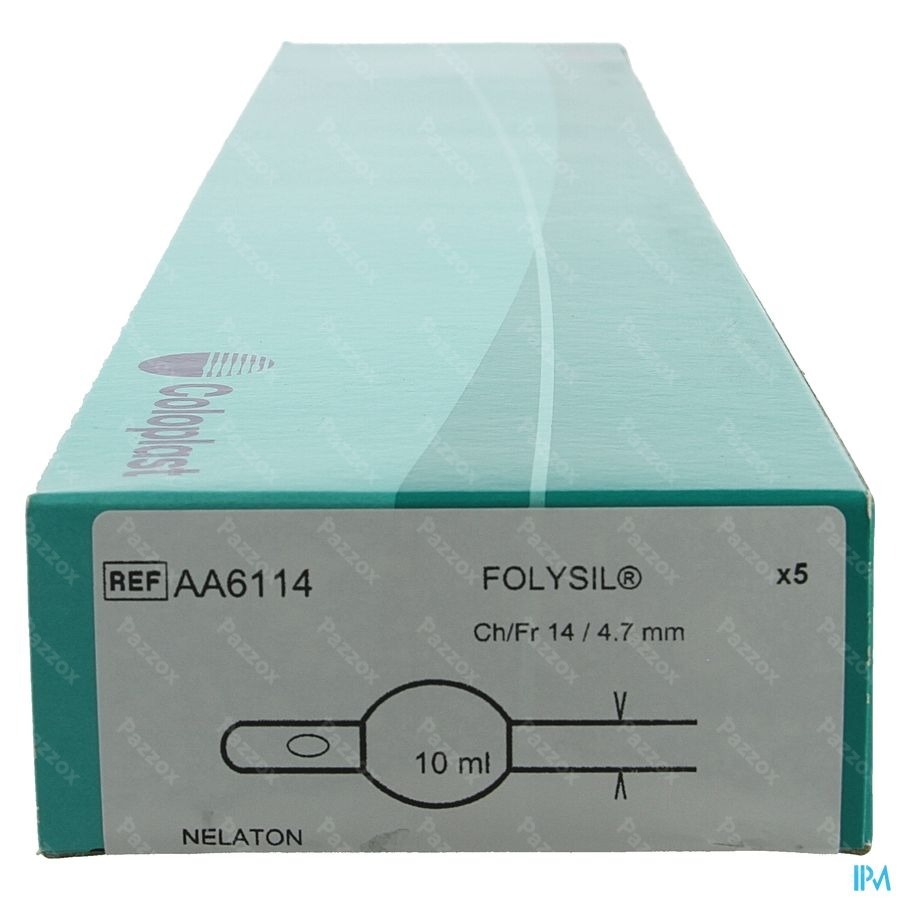 Folysil 2 Voies Nel Sil Cath 10ml 41cm Ch14 5