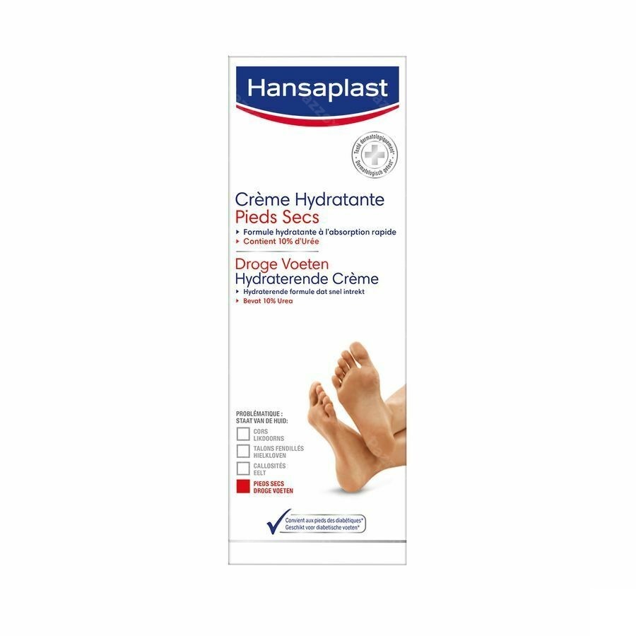 Hansaplast Creme Droge Voeten 100ml