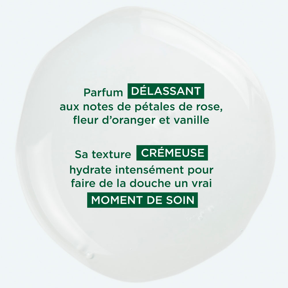 Klorane Corps Douche Cr Lait Rose 200ml Nf