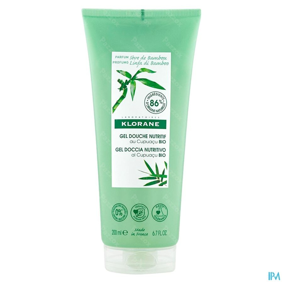 Klorane Gel Douche Sève Bambou 200ml