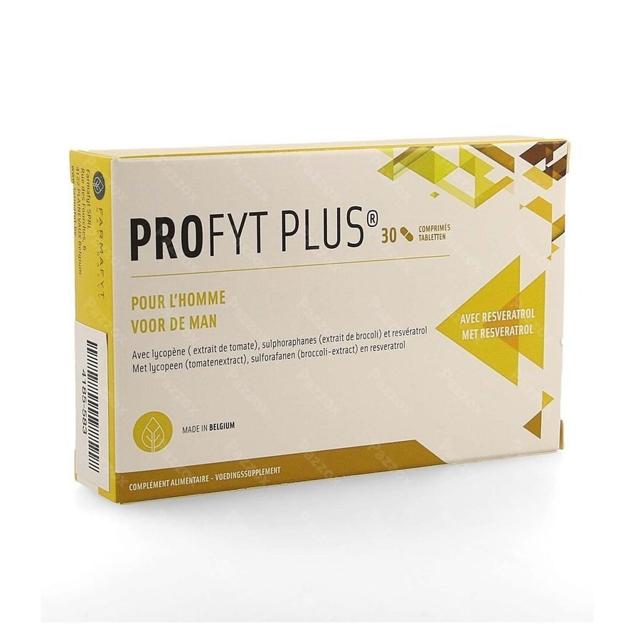 Profyt Plus Voedingssupplement Man 30 Tabletten