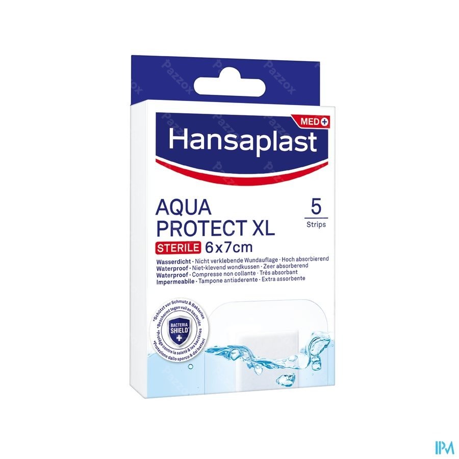 Hansaplast Aqua Protect Strips Sterile Xl 5