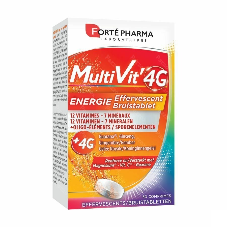 Forté Pharma MultiVit 4G Energie 30 Comp Efferv. 