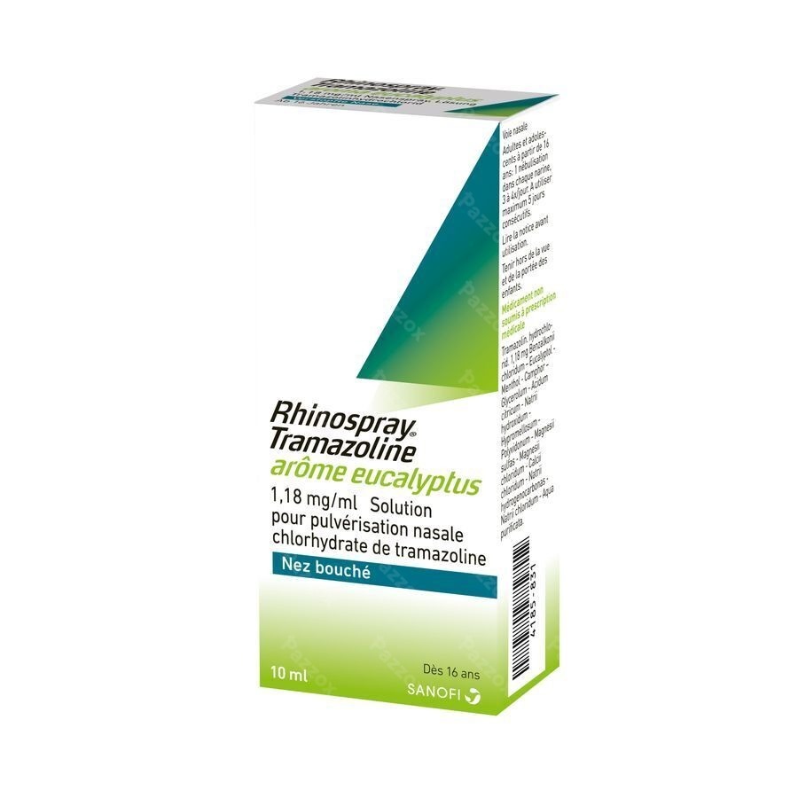 Rhinospray Tramazol. Eucal. 1,18mg/ml Sol Nas.10ml