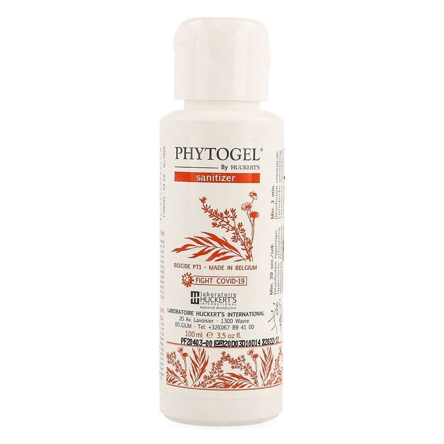 Phytogel By Huckert's Sanitizer Flacon Poche 100ml
