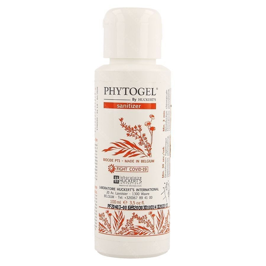 Phytogel By Huckert's Sanitizer Flacon Poche 100ml
