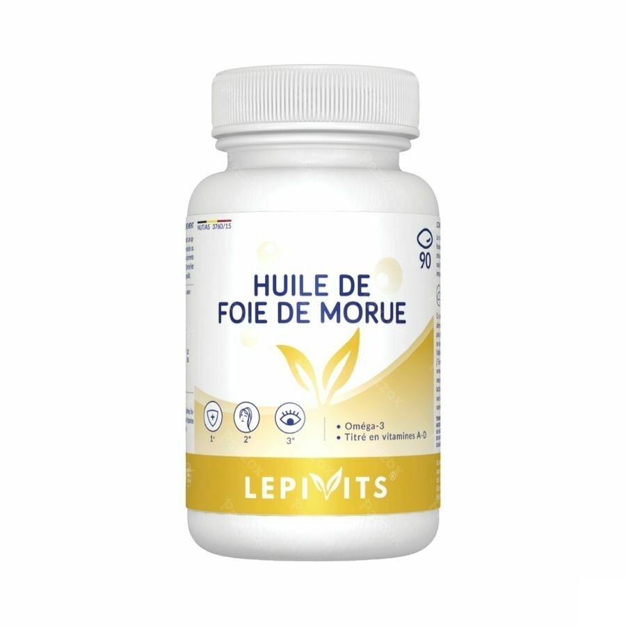 Levertraanolie Caps 90 Lepivits