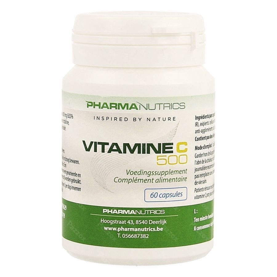 Vit C 500 V-caps 60 Pharmanutrics