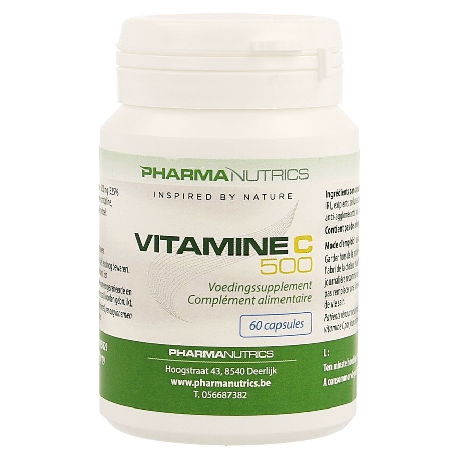 Vit C 500 V-caps 60 Pharmanutrics