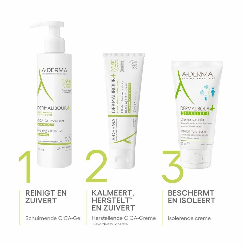 A-Derma Dermalibour + Cicacrème Herstellend 100ml