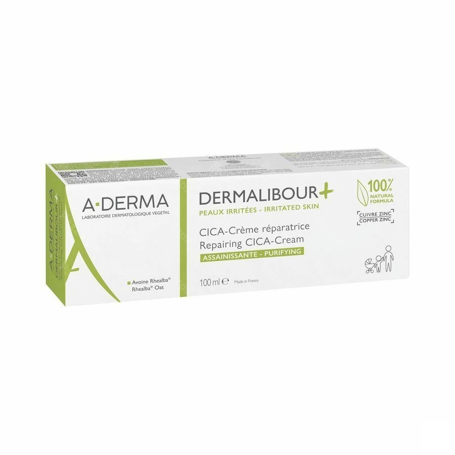 A-Derma Dermalibour + Cicacrème Herstellend 100ml