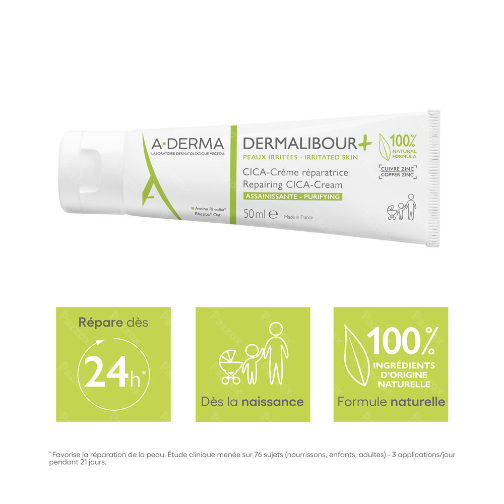 A-Derma Dermalibour + Cicacrème Reparatrice 100ml