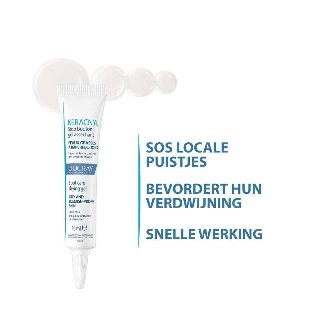 Ducray Keracnyl Lokale SOS Verzorging tegen Puistjes 10ml