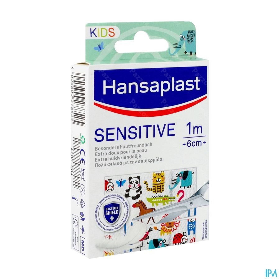 Hansaplast Pleisters Kids Sensitive 1mx6cm