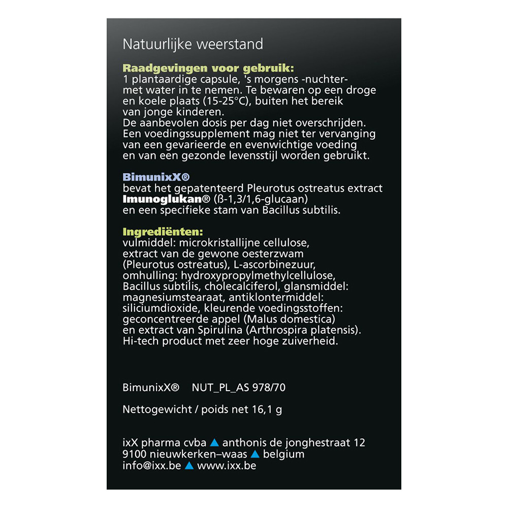 Bimunixx 30 Capsules
