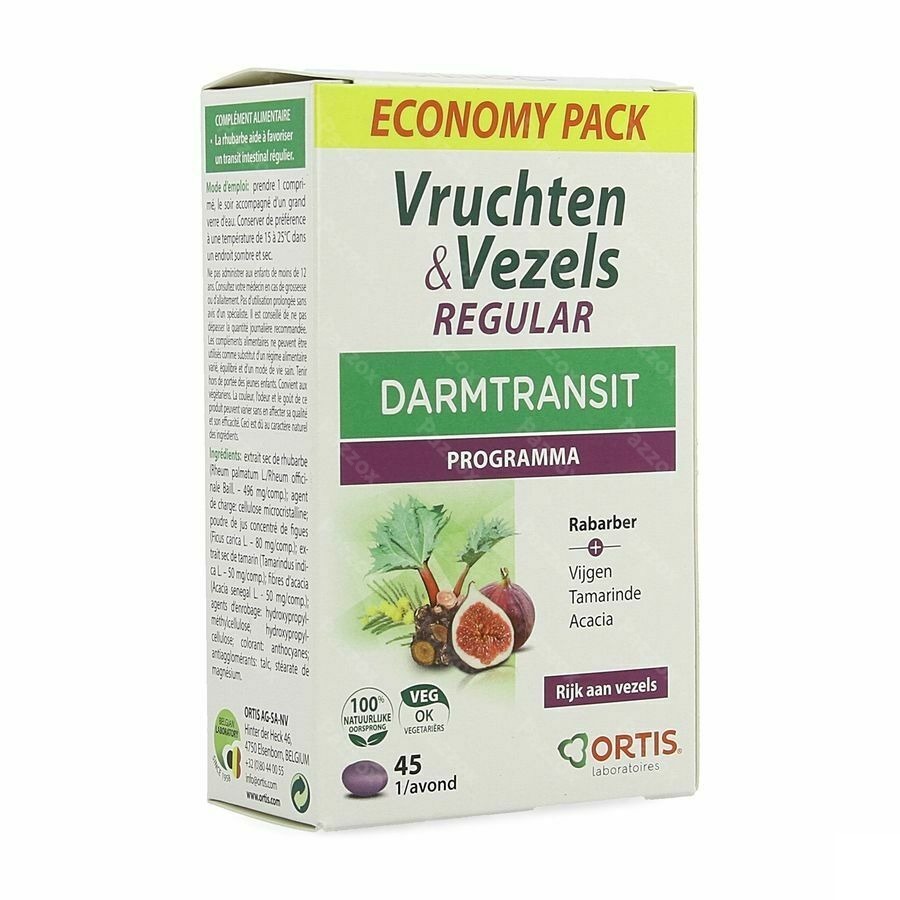 Ortis Vruchten & Vezels Regular Ecopack Comp 45