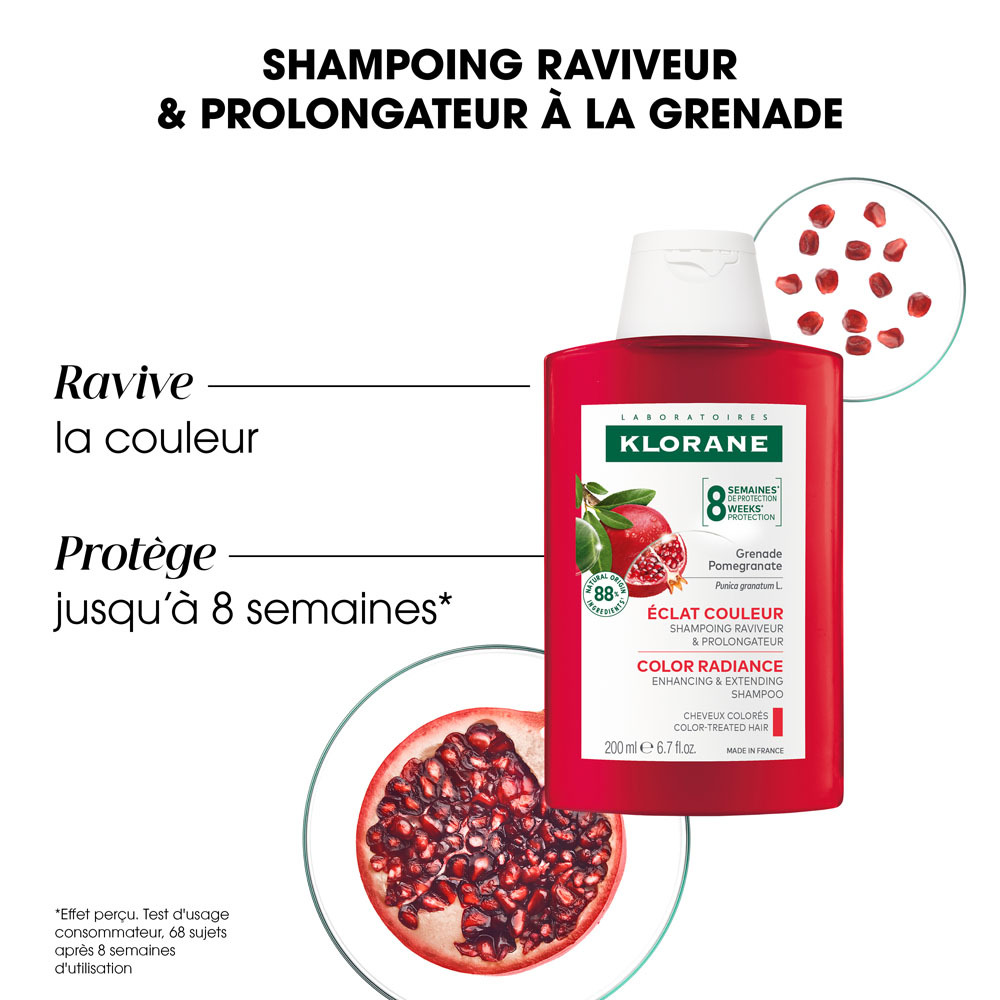 Klorane Capil. Sh Grenade 200ml