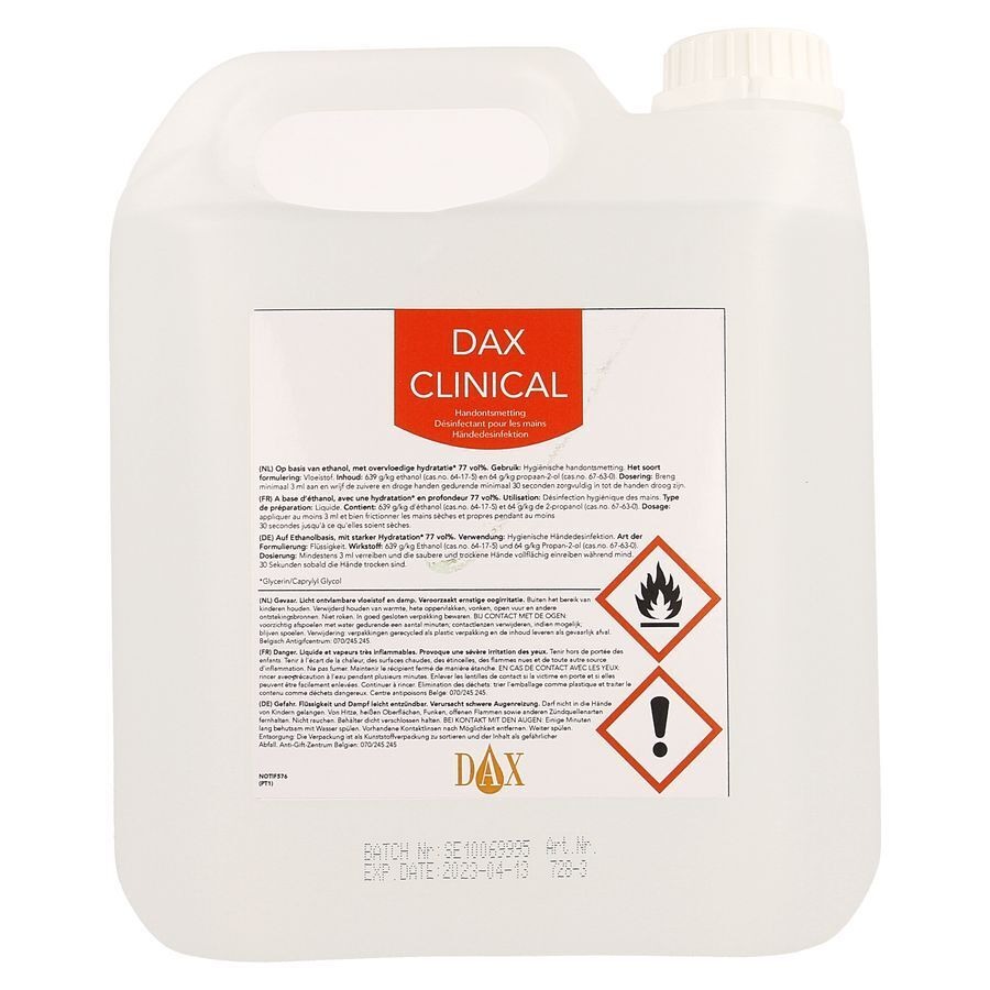 Dax Clinical Desinfectant Main 4000ml
