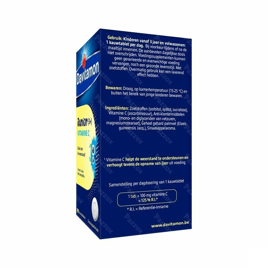 Davitamon Junior Vitamine C 100
