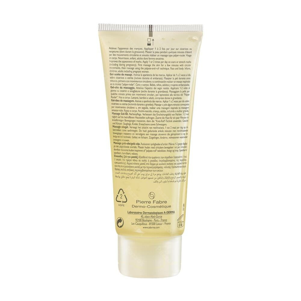 Aderma Epitheliale Ah Gel-huile Pour Le Massage 100ml