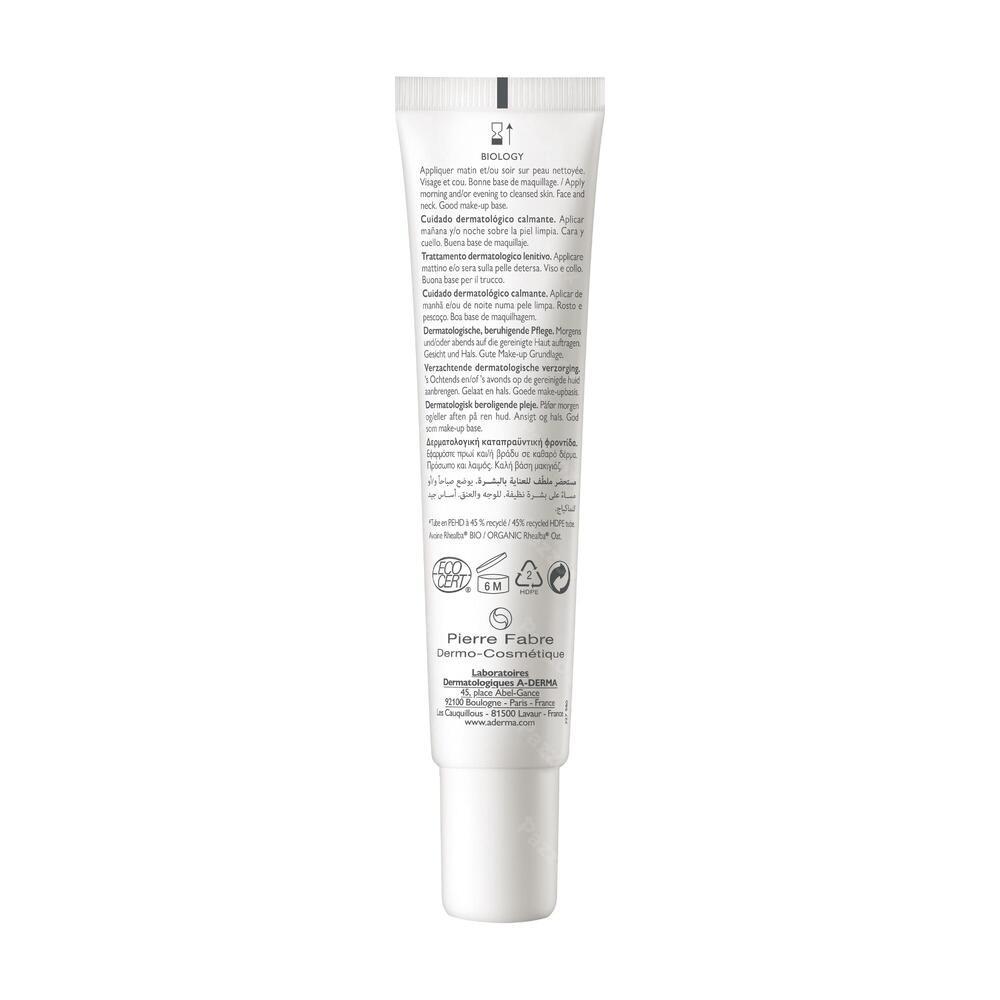 A-Derma Biology Soin Dermatologique Apaisant 40ml