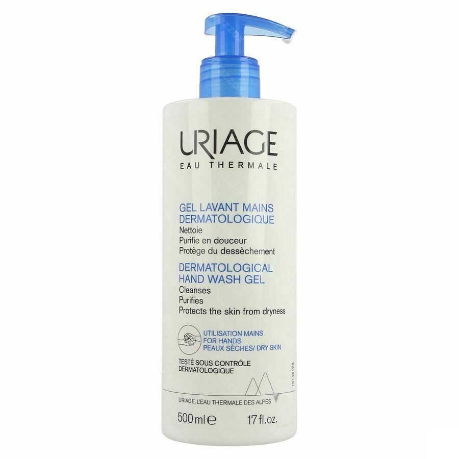 Uriage Gel Lavant Mains Dermatologique 500ml