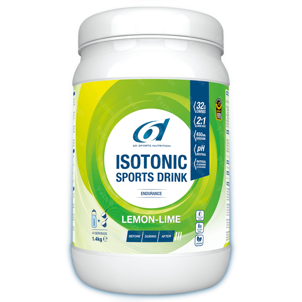 6d Sports Nutrition Isotonic Sports Drink Lemon Lime 1,4kg