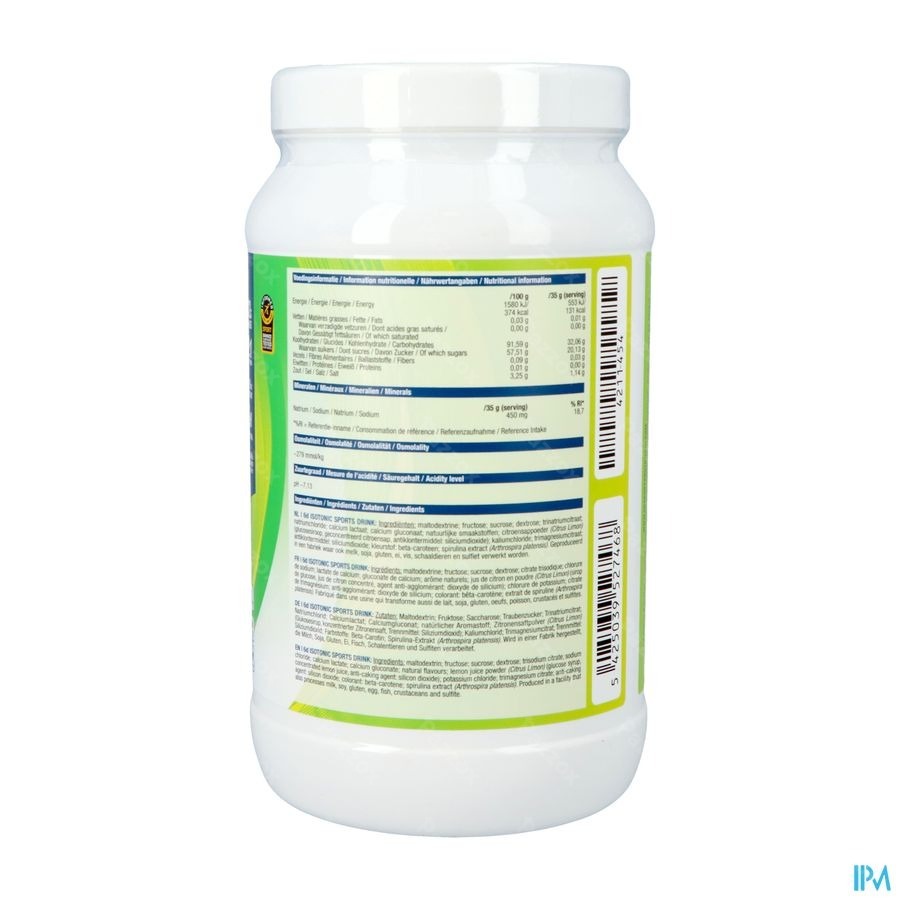 6d Sports Nutrition Isotonic Sports Drink Lemon Lime 1,4kg