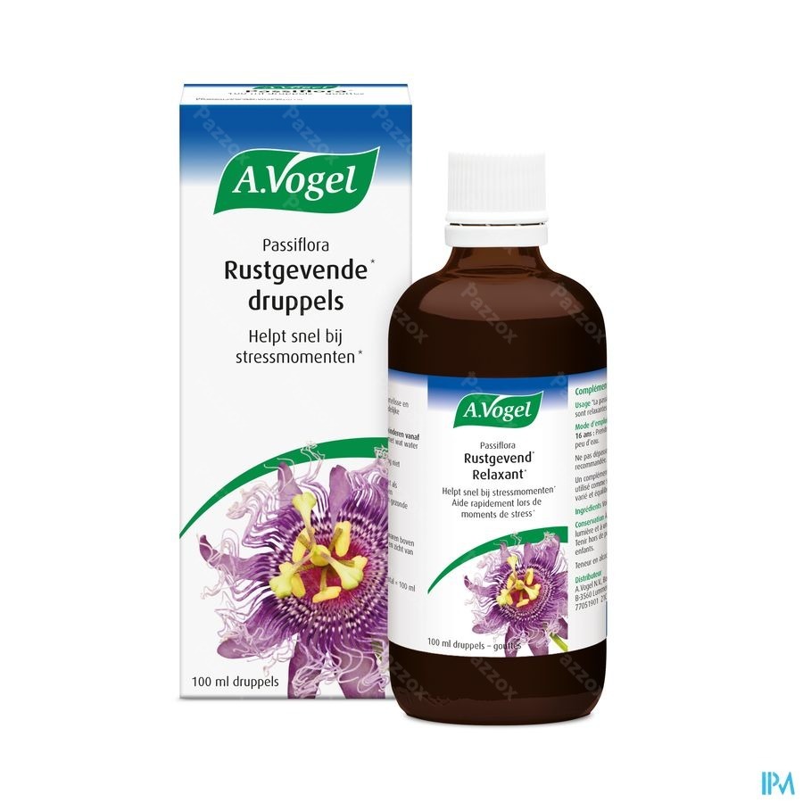 A.Vogel Passiflora Rustgevende Druppels 100ml