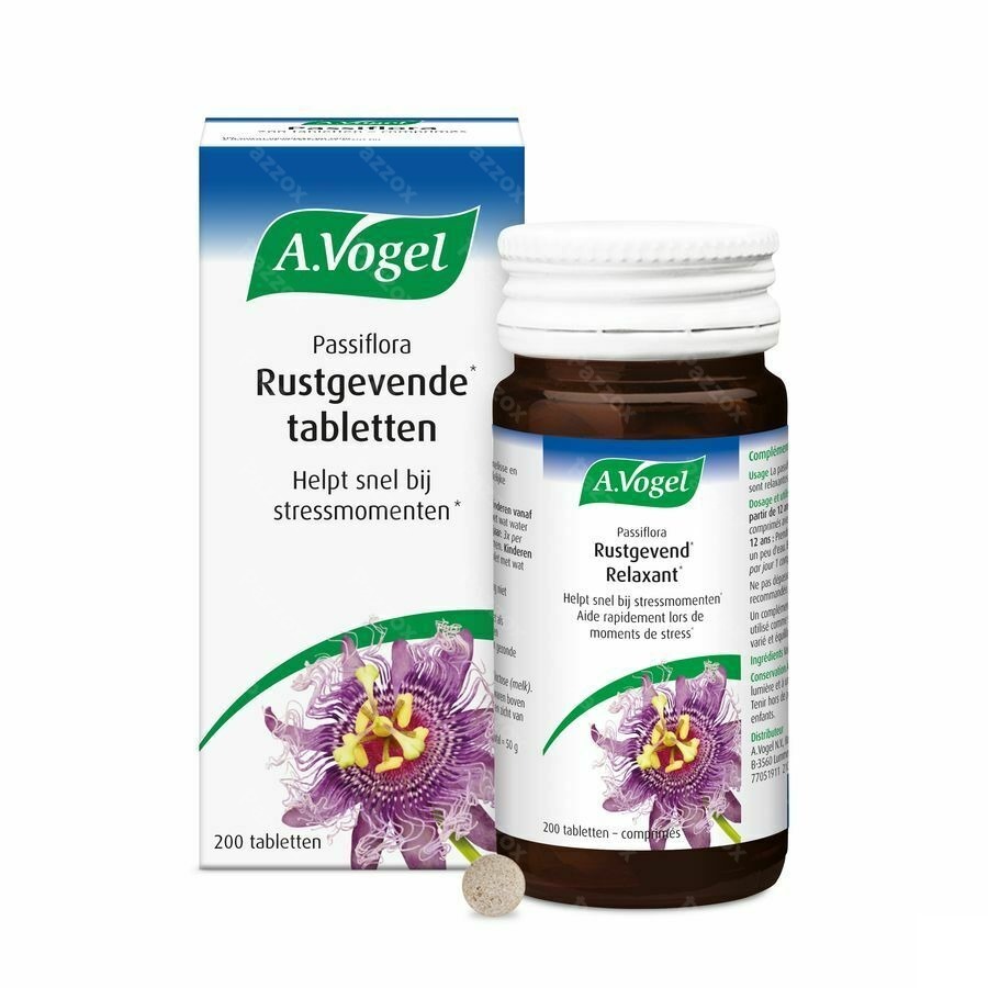 A.Vogel Passiflora 200 Rustgevende Tabletten
