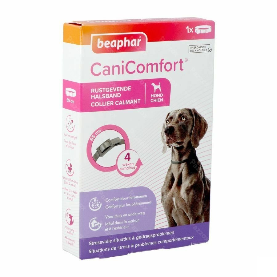 Beaphar Canicomfort Rustgevende Halsband Hond 65cm