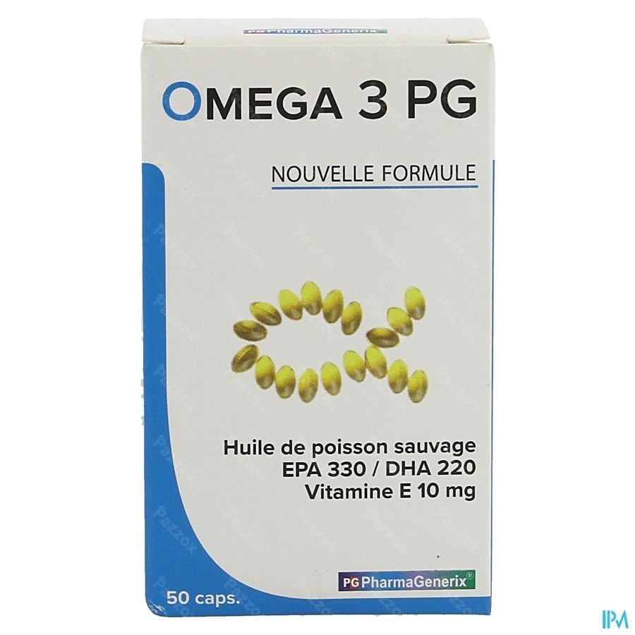 Omega 3 Pg Pharmagenerix Caps 50 Nf