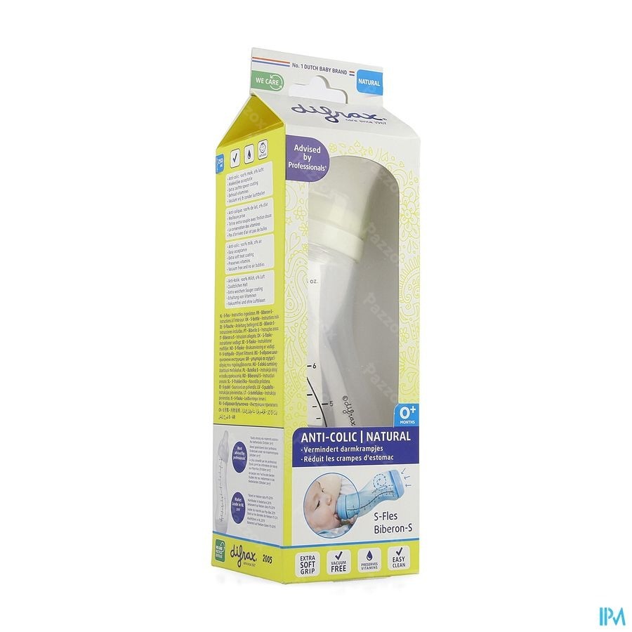 Difrax Biberon-s Natural Creme 250ml