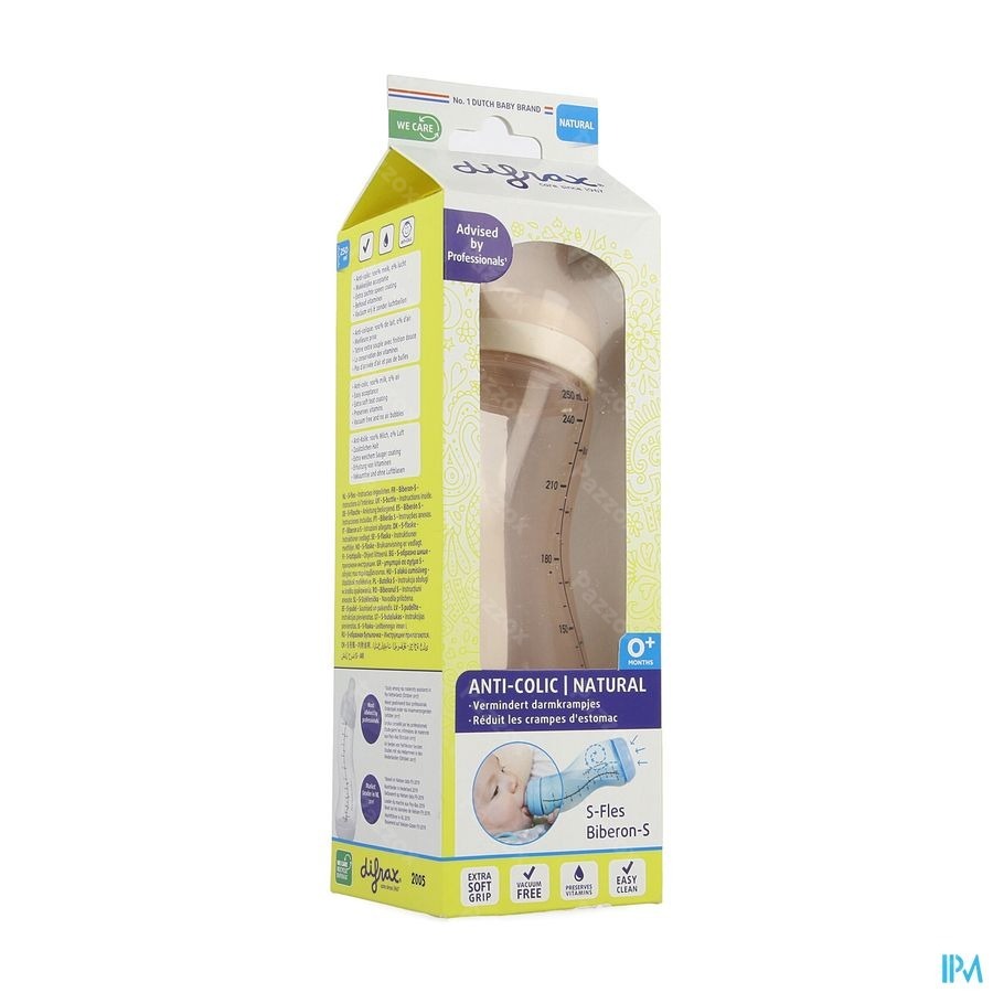 Difrax Biberon-s Natural Rose 250ml