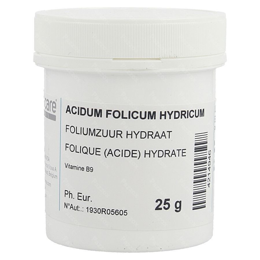 Foliumzuur Hydraat 25g Febelcare