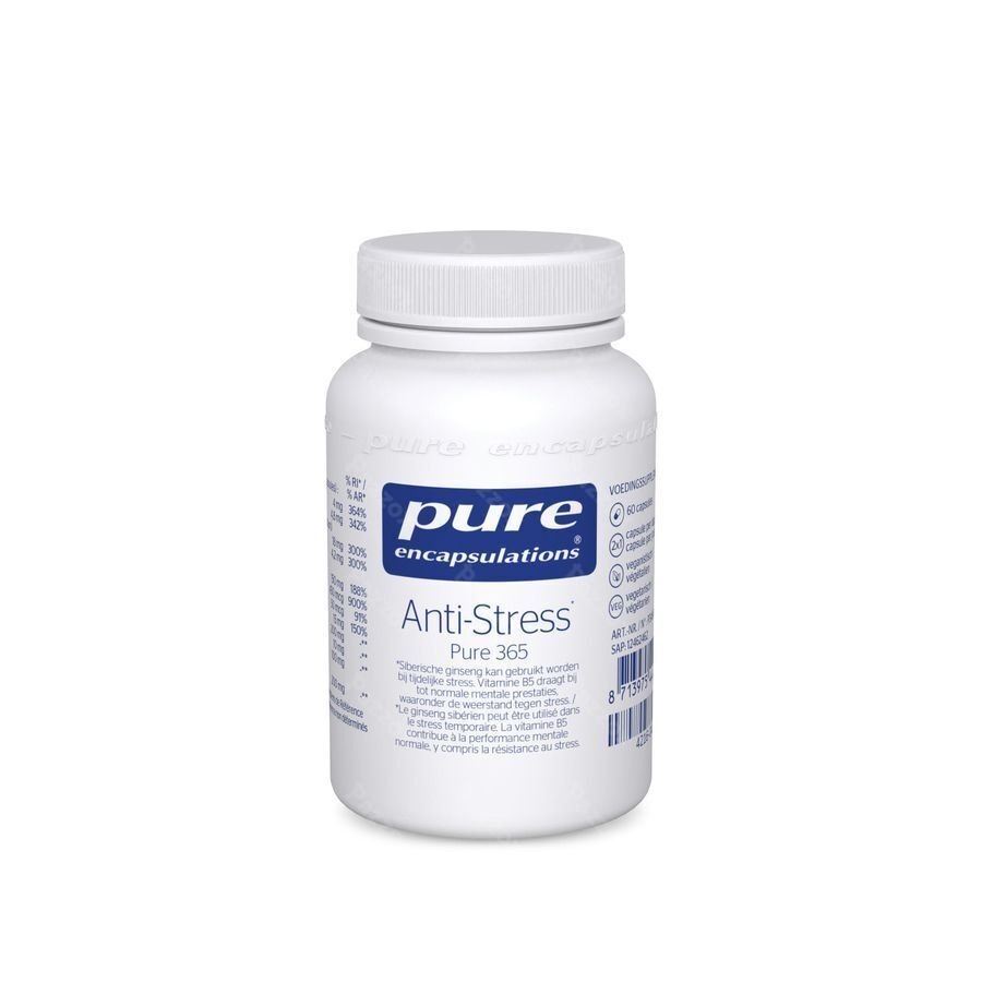 Pure Encapsulations Anti Stress Pot Caps 60